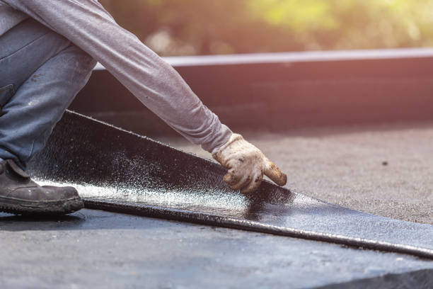 Professional Waterproofing technician working in Fords, NJ